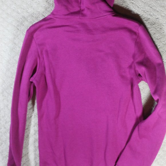 Adidas Women's XS Fuchsia Black White Cheetah Logo Hoodie NWT - Picture 5 of 5